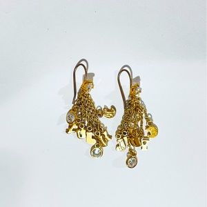 Juicy Couture dangle drop earrings